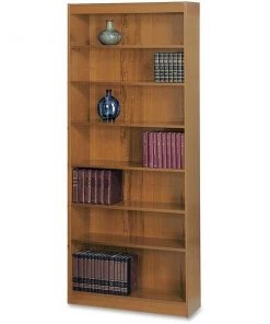 Safco Sq Vnr Bkcse 7Sh Med Oak