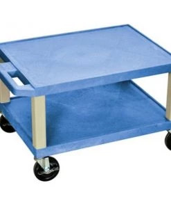 Luxor Tuffy Nvy Blu 2 Shlf Crt Blk L