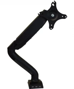 Uncaged Ergonomics Single Computer Monitor Arm With 2 Usb Ports Lcd Ergonomic Riser