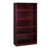 Safco Veneer 5-Shelf Bookcase, VB5MAH