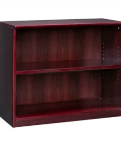 Safco Bookcase 2-Shelf Mah