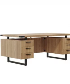 Safco Mirella Free Standing Desk Bbb, MRDBB7236SDD