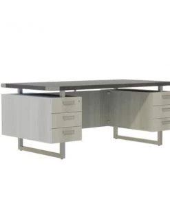 Safco Mirella Free Standing Desk Bbb, MRDBB7236SGY