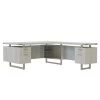 Safco Mirella L-Shaped Config Desk B, MRLFF6630WAH