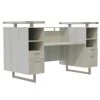 Safco Mirella Reception Desk With Gl, MRRD90WAH
