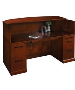 Safco Sorrento Reception Station Wit, SRCDSCR