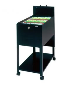 Safco Mobilizers Letter Size File Wi, 9P610BLK