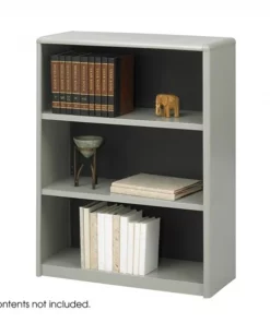 Safco 3-Shelf Valuemate Economy Book, 7171GR