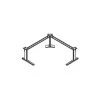 Safco Xr Base 3 Legs 48Inx72Inx30In