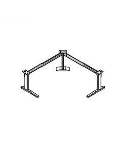 Safco Xr Base 3 Legs 48Inx72Inx24In