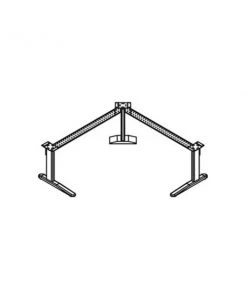 Safco Xr Base 3 Legs 72Inx24Inx72In