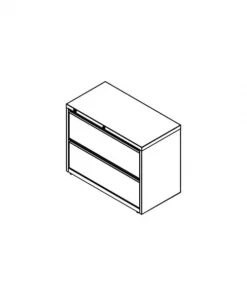 Safco Lateral File 30Inw 2 Drawer