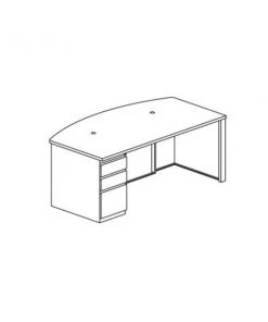 Safco Csii 39X60In Bowfrnt Top 1 Bbf