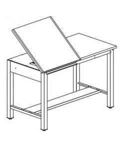 Safco Rangr Splt 50/50 Wo/Drws Hpl