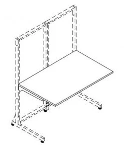 Safco Top Esd Lam 48X36In Deep