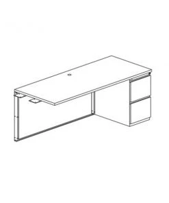 Safco Csii 24X42In Return /Ff