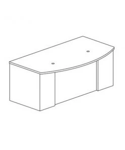 Safco Csii 39X60In Bowfrnt Top 1 Ff