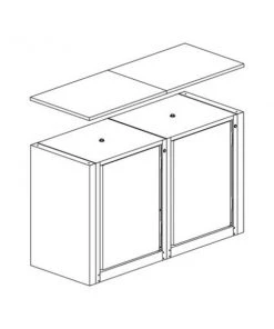 Safco Top Lgl Str/Adr Arc Mel