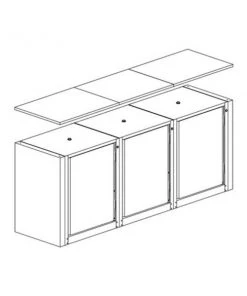 Safco Top Ltr Add Arc Mel 31.75X26.2