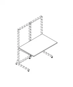 Safco Top Desk 36Inw X 30Ind, 3403630LE