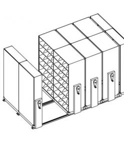 Safco Mlf Ex 72In 7Tr 3Dbl Face Ltr