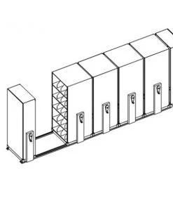 Safco Mlf Ex 36In5Tr 4Dbl Face Xray