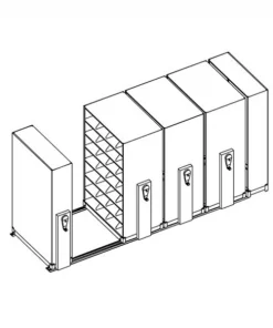 Safco Mlf Ex 48In 7Tr 3Dbl Face Lgl
