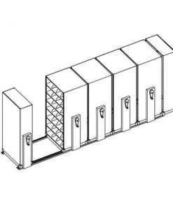 Safco Mlf Ex 36In 7Tr 4Dbl Face Lgl