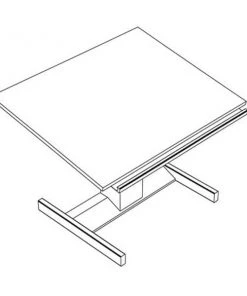 Safco Fm-St Ptd Leg/Top 37.5X48