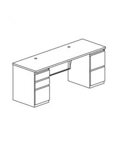 Safco Csii 24X54Incrednza 2 Bbf Ped
