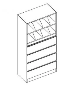 Safco 4P Ex Starter 36X76 W/4 10In