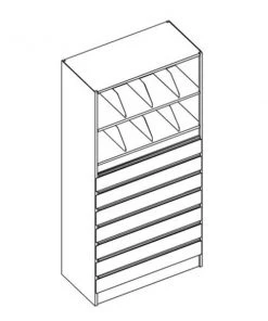 Safco 4P Ex Starter 36X76 W/7 6In