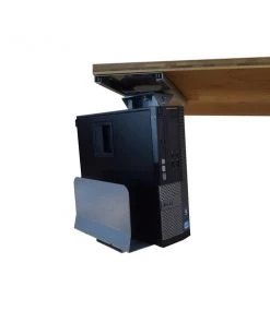 Uncaged Ergonomics Cpu2 Adjustable Under Desk Cpu Holder Swivels 360 Slides Cage Metal