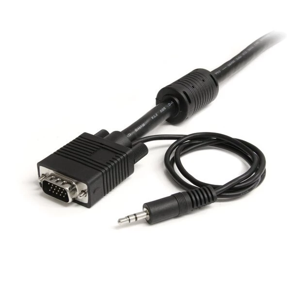 Startech.Com 35ft Coax High Resolution Monitor VGA Cable with Audio - Image 2