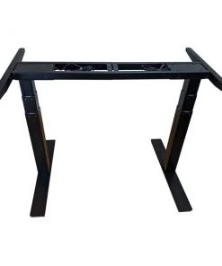 Uncaged Ergonomics Rise Up Dual Motor Electric Standing Desk Frame Legs 26.1-51.6" Black