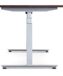 Uncaged Ergonomics Rise Up Dual Motor Electric Standing Desk Frame Legs 26.1-51.6" Gray