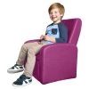 Uncaged Ergonomics StashCuteKidsSofaChairWithStorageComfyToddlerReclinerBlack, SKC-m