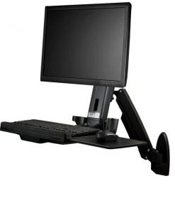 Startech.Com 31.5" D, 26.3" W, 19.69 in H, Black, Steel, Aluminum and Plastic