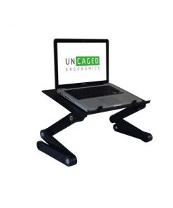 Uncaged Ergonomics Workez Professional Ergonomic Laptop Stand Adjustable Lap Desk Bed