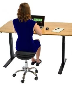 Uncaged Ergonomics Wobble Stool Air Rolling Balance Ball Office Stool Active Sitting