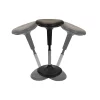 Uncaged Ergonomics WobbleStoolStandingDeskStoolTallAdjustableHeightBalanceStool, WST-b