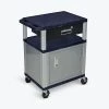 Luxor Navy 34 Tuffy W/Nickel Cabine