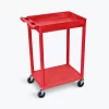 Luxor 2 Shelf Tub Cart, RDSTC12RD