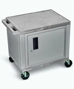 Luxor Tuffy Gry 2 Shlf Crt Nick Legs, WT26GYC4E-N