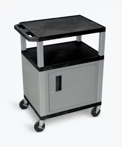 Luxor Black 34 Tuffy W/Nickel Cabin