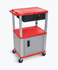 Luxor Red42 Presentation Cart W/Mo