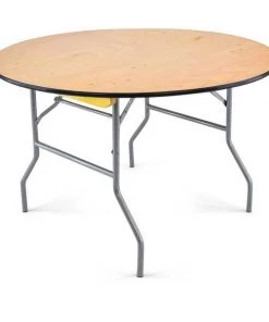 Atlas Commercial Products Titan Series™ 48" Round Wood Folding Table