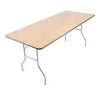 Atlas Commercial Products Titan Series™ Wood Folding Table, 6 Ft. x 30" Banquet