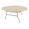 Atlas Commercial Products TitanPRO™ Heavy Duty Birchwood Folding Banquet Table, 72" Round