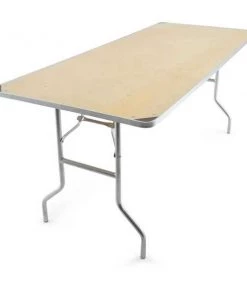 Atlas Commercial Products TitanPRO™ Heavy Duty Birchwood Folding Banquet Table, 6 Ft. x 30"